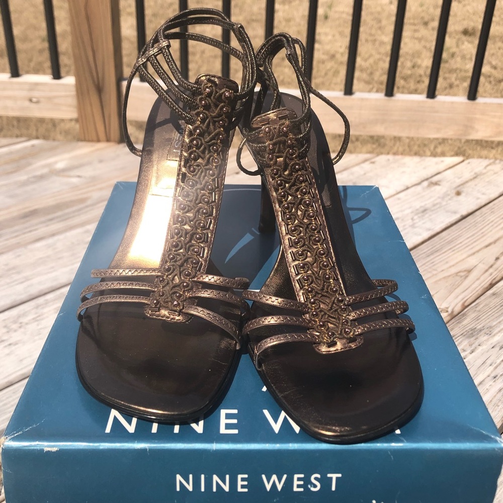 Light blue NW Rochelle sandals